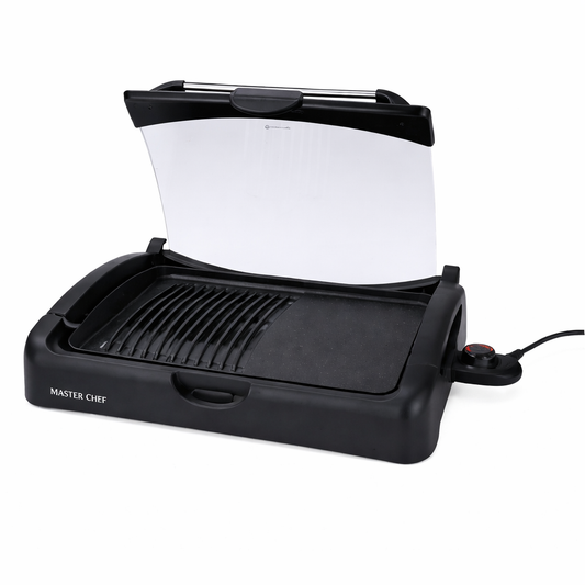 Healthy Grill with Glass Lid